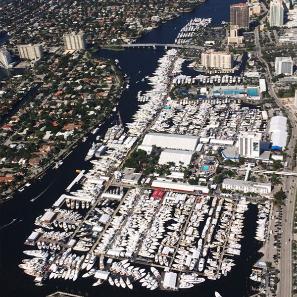 Fly banners over Ft. Lauderdale Boat Show